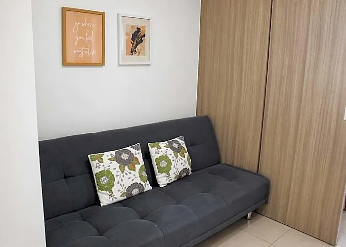 Cozy22 1br Shore2 Residence, Near Airport, Ikea, Moa, Smx, Pasay City, Манила